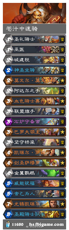 《爐石戰記》奧特蘭克的決裂卡組推薦 奧特蘭克第一天卡組匯總