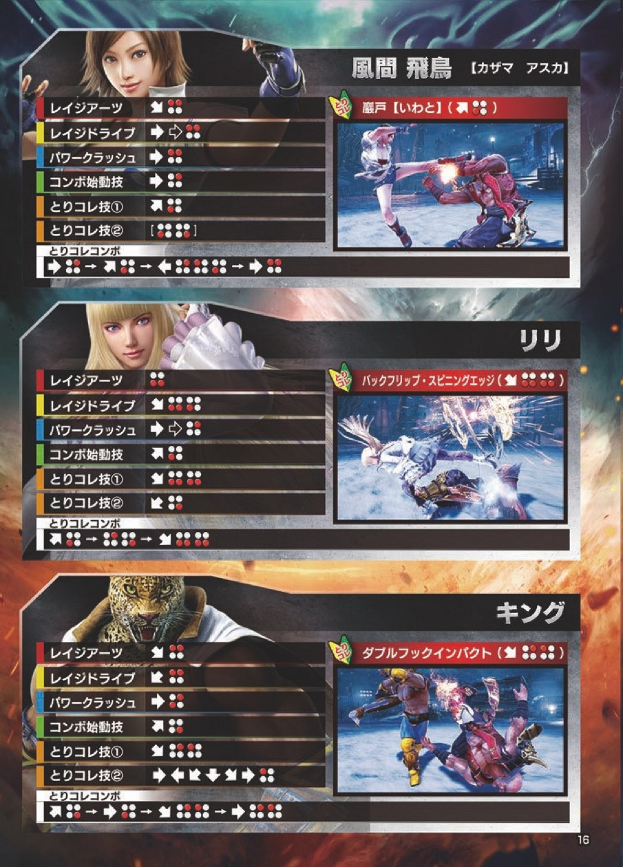 《鐵拳7》全人物出招操作圖文指南