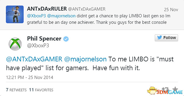 《地獄邊境》確定登陸XB1平台 Xbox主管:必須的 《地獄邊境》確定登陸XB1平台 Xbox主管:必須的