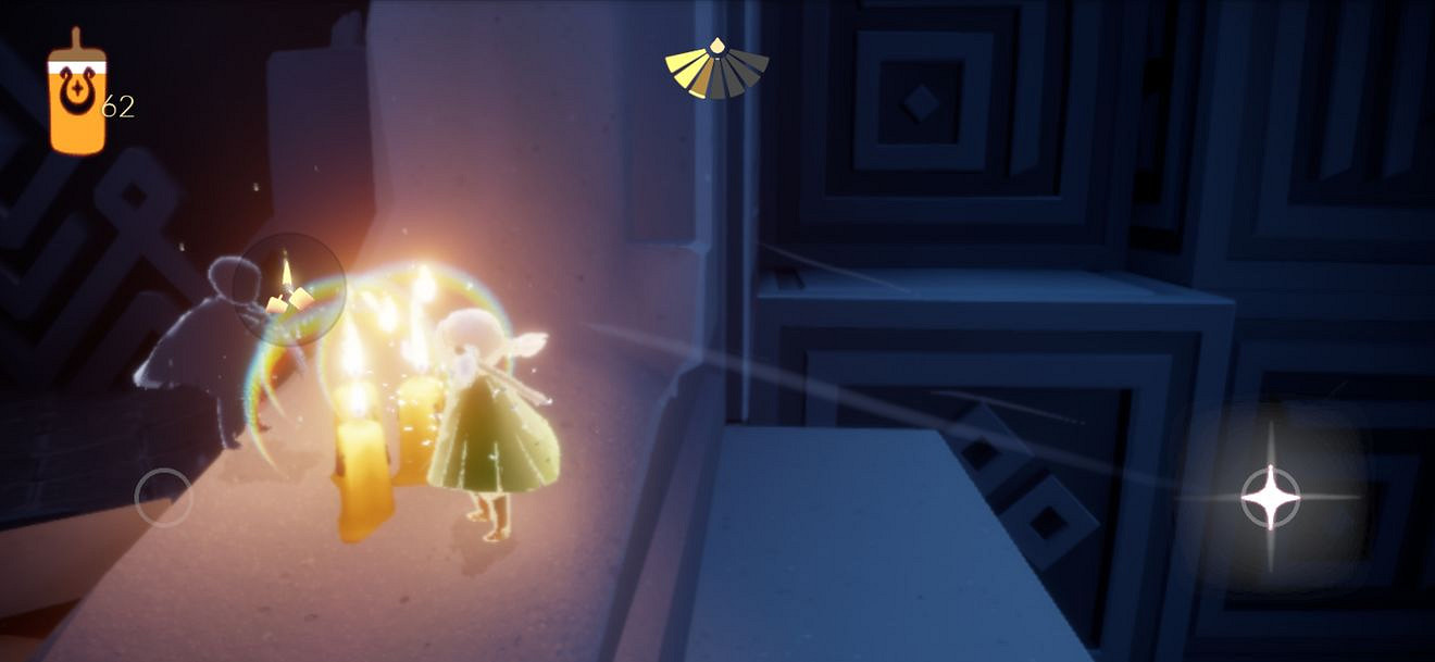 《光遇》在禁閣追逐散落的星光 12月8日星光位置