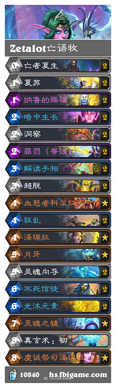 《爐石戰記》奧特蘭克的決裂卡組推薦 奧特蘭克第一天卡組匯總