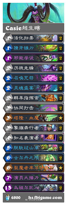 《爐石戰記》奧特蘭克的決裂卡組推薦 奧特蘭克第一天卡組匯總