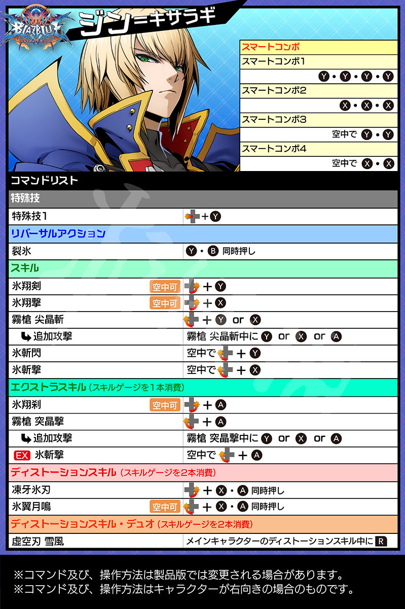 《蒼翼默示錄:交叉組隊戰》出招表大全 全角色出招表一覽 《蒼翼默示錄:交叉組隊戰》出招表大全 全角色出招表一覽