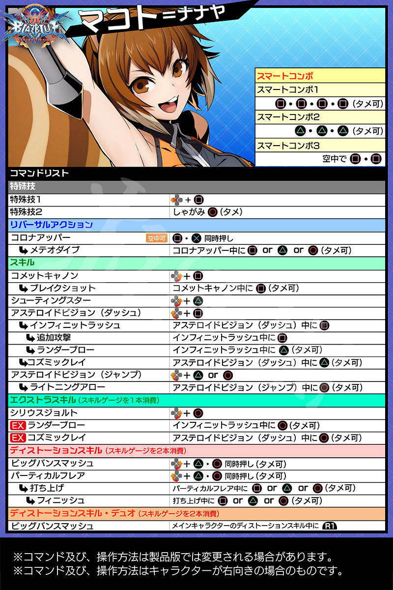 《蒼翼默示錄:交叉組隊戰》出招表大全 全角色出招表一覽 《蒼翼默示錄:交叉組隊戰》出招表大全 全角色出招表一覽