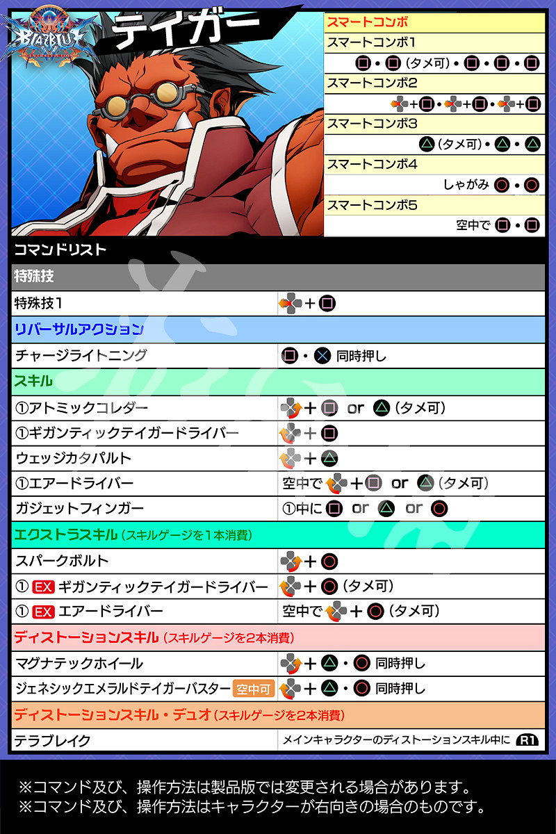 《蒼翼默示錄:交叉組隊戰》出招表大全 全角色出招表一覽 《蒼翼默示錄:交叉組隊戰》出招表大全 全角色出招表一覽