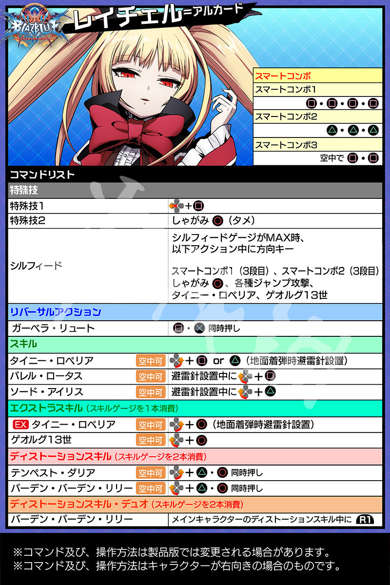 《蒼翼默示錄:交叉組隊戰》出招表大全 全角色出招表一覽 《蒼翼默示錄:交叉組隊戰》出招表大全 全角色出招表一覽