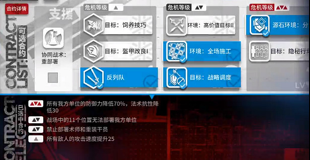 《明日方舟》八號競技場低配攻略12.3 危機合約鬆煙行動八號競技場8