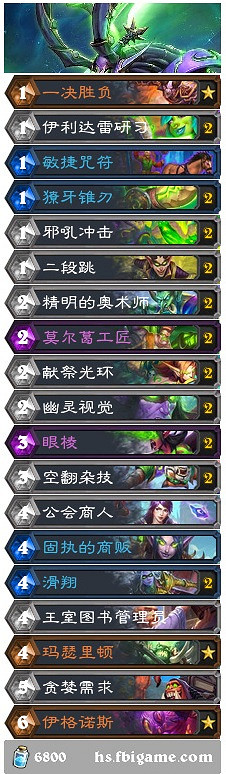 《爐石戰記》奧特蘭克的決裂第二天卡組匯總 新版本第二天12月9日卡組