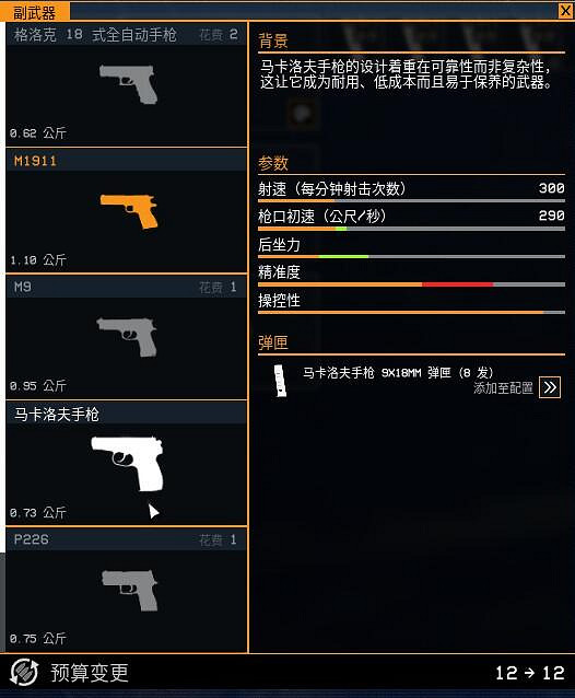 《雷霆一號》副武器有哪些？全副武器屬性圖鑒一覽