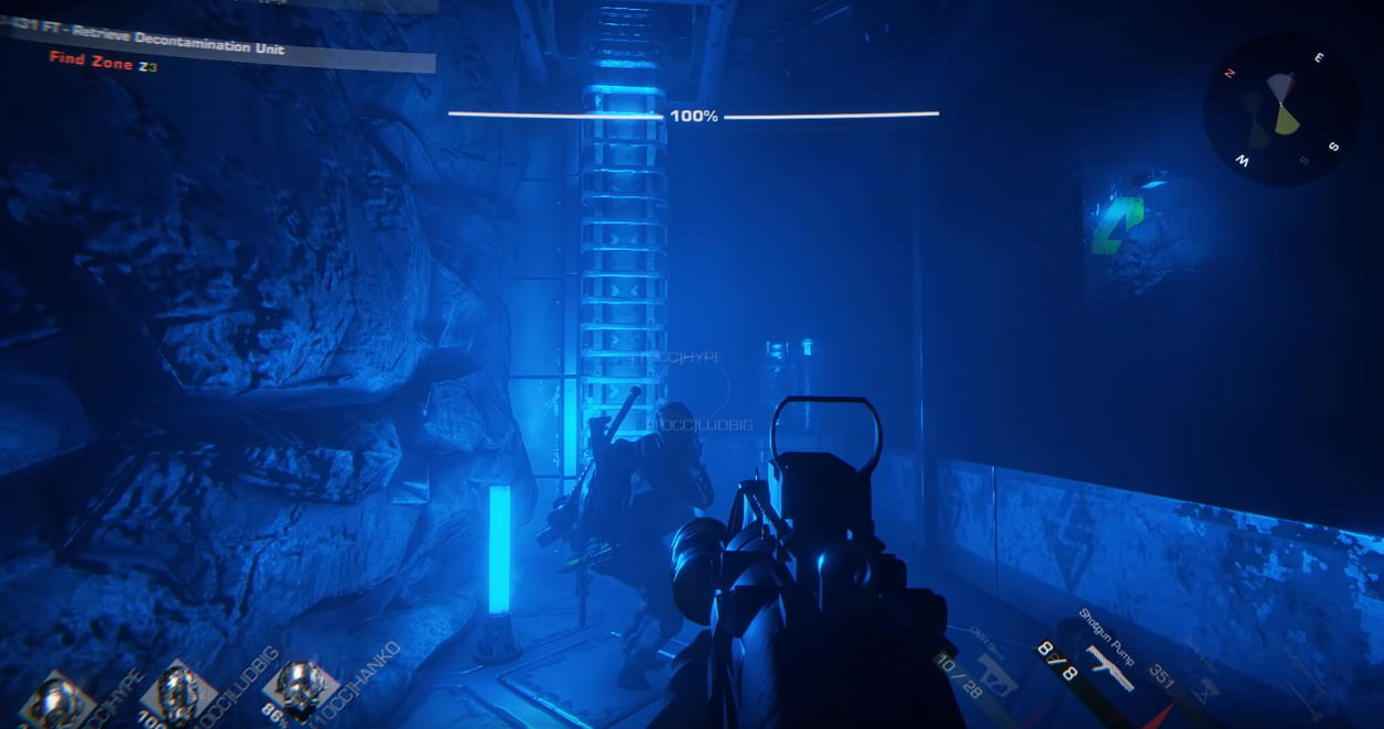 恐怖射擊遊戲《GTFO》新展示 潛入作戰怒射變異怪物