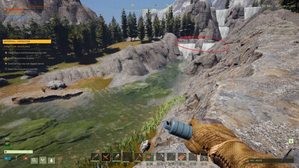 《翼星求生》信標在哪？瀑布探測任務攻略分享