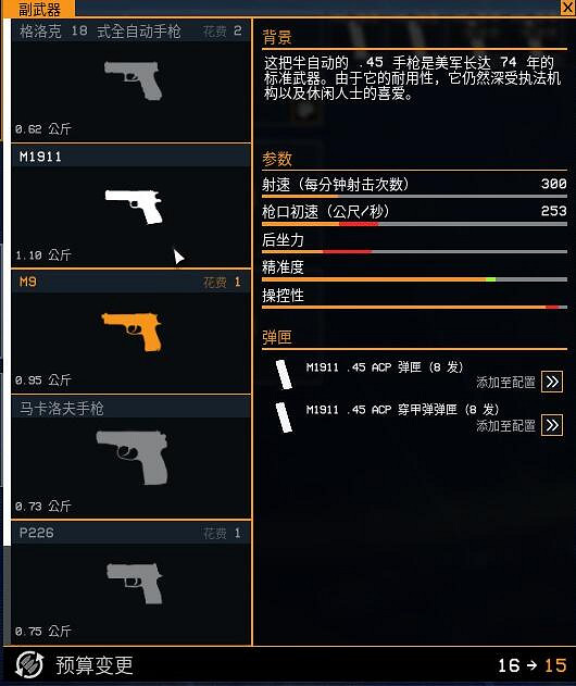 《雷霆一號》副武器有哪些？全副武器屬性圖鑒一覽