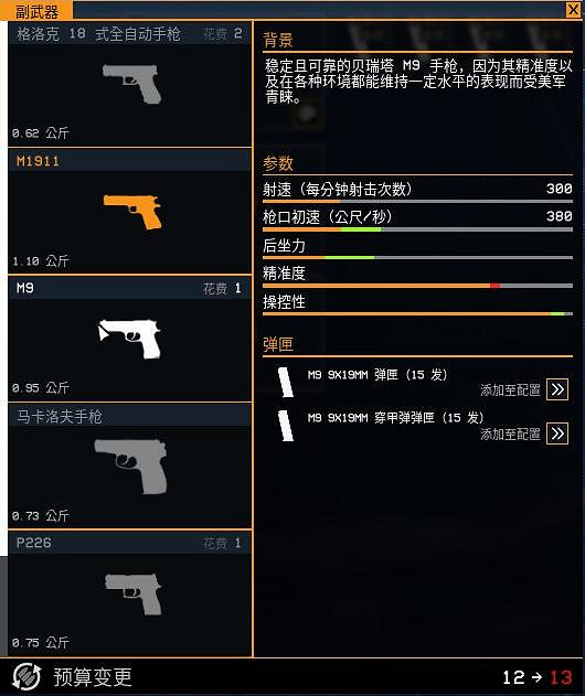 《雷霆一號》副武器有哪些？全副武器屬性圖鑒一覽