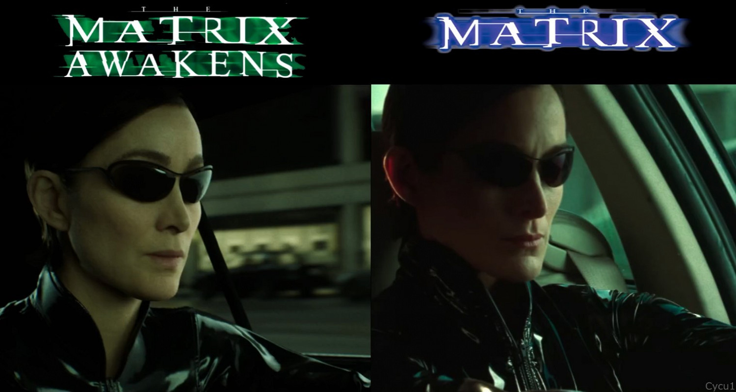 《駭客任務:覺醒》vs 電影《駭客任務1》同場景對比 過於還原 《駭客任務:覺醒》vs 電影《駭客任務1》同場景對比 過於還原