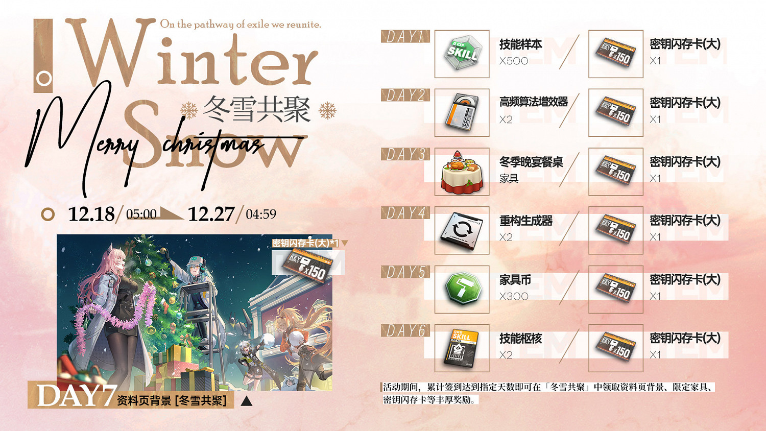 《雲圖計劃》冬雪共聚簽到活動怎麽樣 七日簽到冬雪共聚介紹 《雲圖計劃》冬雪共聚簽到活動怎麽樣 七日簽到冬雪共聚介紹