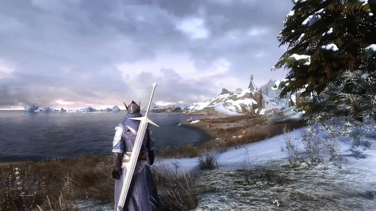 《上古卷軸5》加載1300個Mod 8K+光追展示 畫面大變樣 《上古卷軸5》加載1300個Mod 8K+光追展示 畫面大變樣