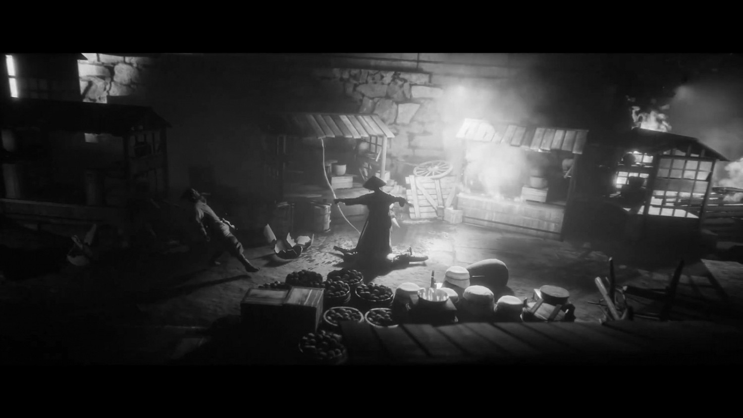 黑白日本武士砍殺遊戲《黃泉之旅》公開遊玩預告 黑白日本武士砍殺遊戲《黃泉之旅》公開遊玩預告