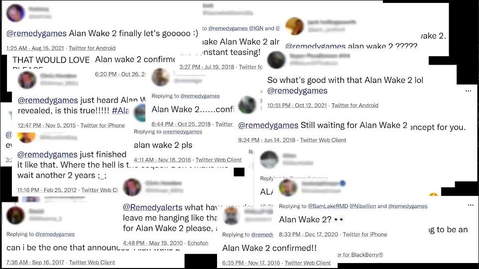 Remedy發佈《心靈殺手2》預告公布之旅影片 Remedy發佈《心靈殺手2》預告公布之旅影片