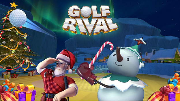 在StarLark的《Golf Rival》中，Zynga邀請玩家們在這個節假日前往北極打高爾夫