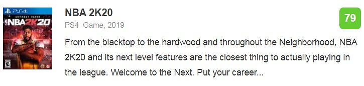 《NBA 2K20》IGN 7.8分:依舊最佳但是該提出更高要求 《NBA 2K20》IGN 7.8分:依舊最佳但是該提出更高要求