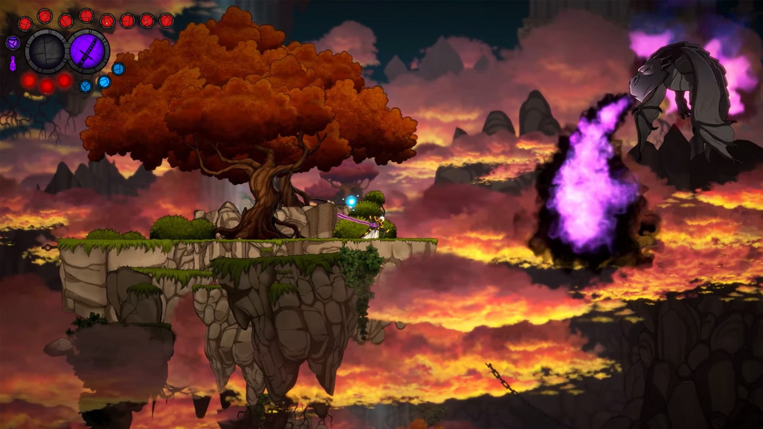 類銀河戰士惡魔城遊戲《永恆之夜》現已在Steam推出 類銀河戰士惡魔城遊戲《永恆之夜》現已在Steam推出