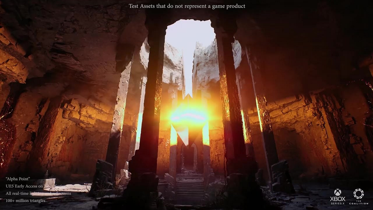 《戰爭機器》開發商展示虛幻5技術展示“阿爾法點” 《戰爭機器》開發商展示虛幻5技術展示“阿爾法點”