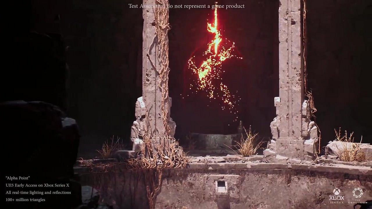 《戰爭機器》開發商展示虛幻5技術展示“阿爾法點” 《戰爭機器》開發商展示虛幻5技術展示“阿爾法點”