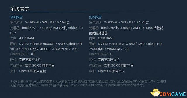免費版“武裝突襲3”Steam評價褒貶不一 支援中文 免費版“武裝突襲3”Steam評價褒貶不一 支援中文
