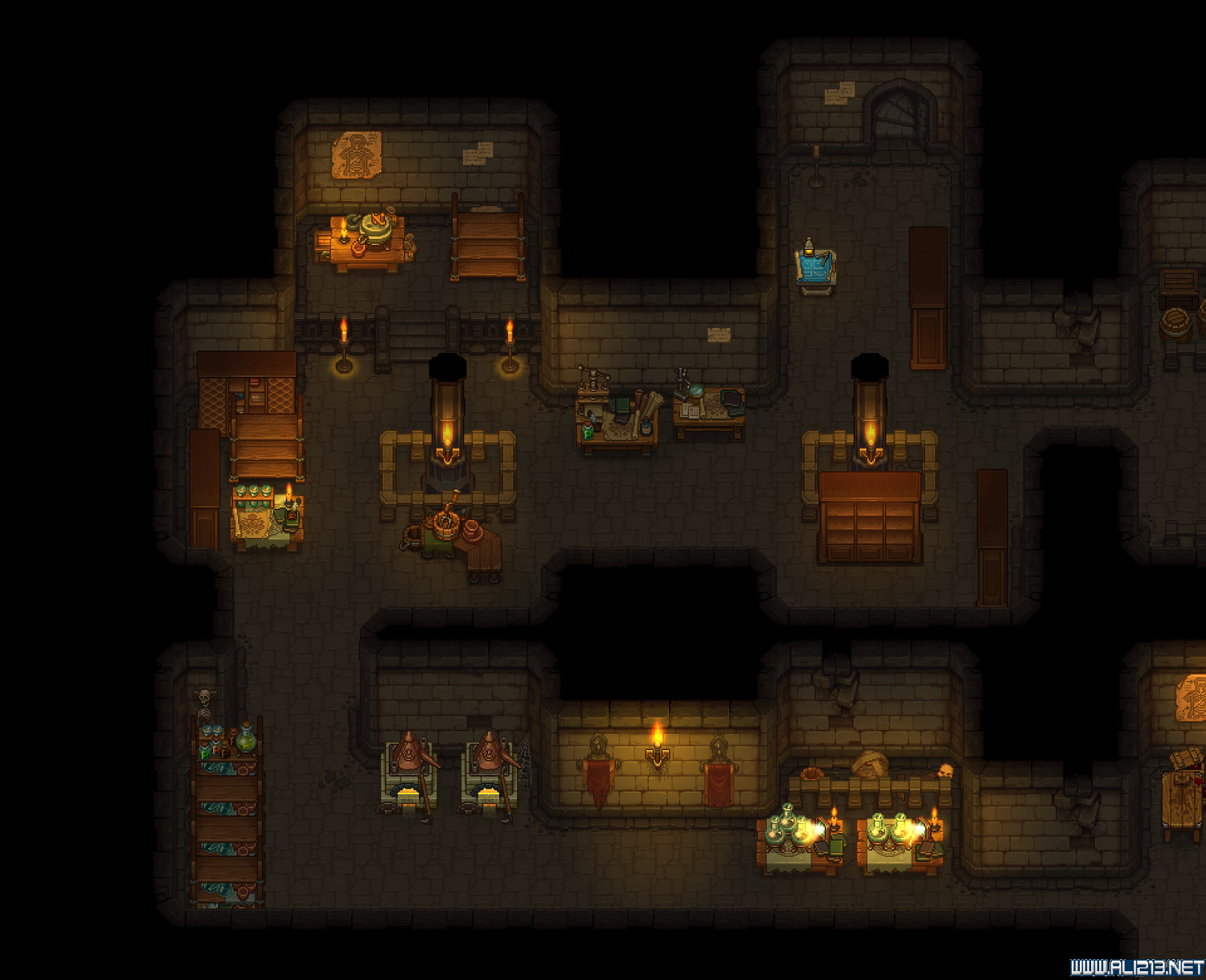 《守墓人》教堂怎麽布置？教堂地下室布局圖文分享