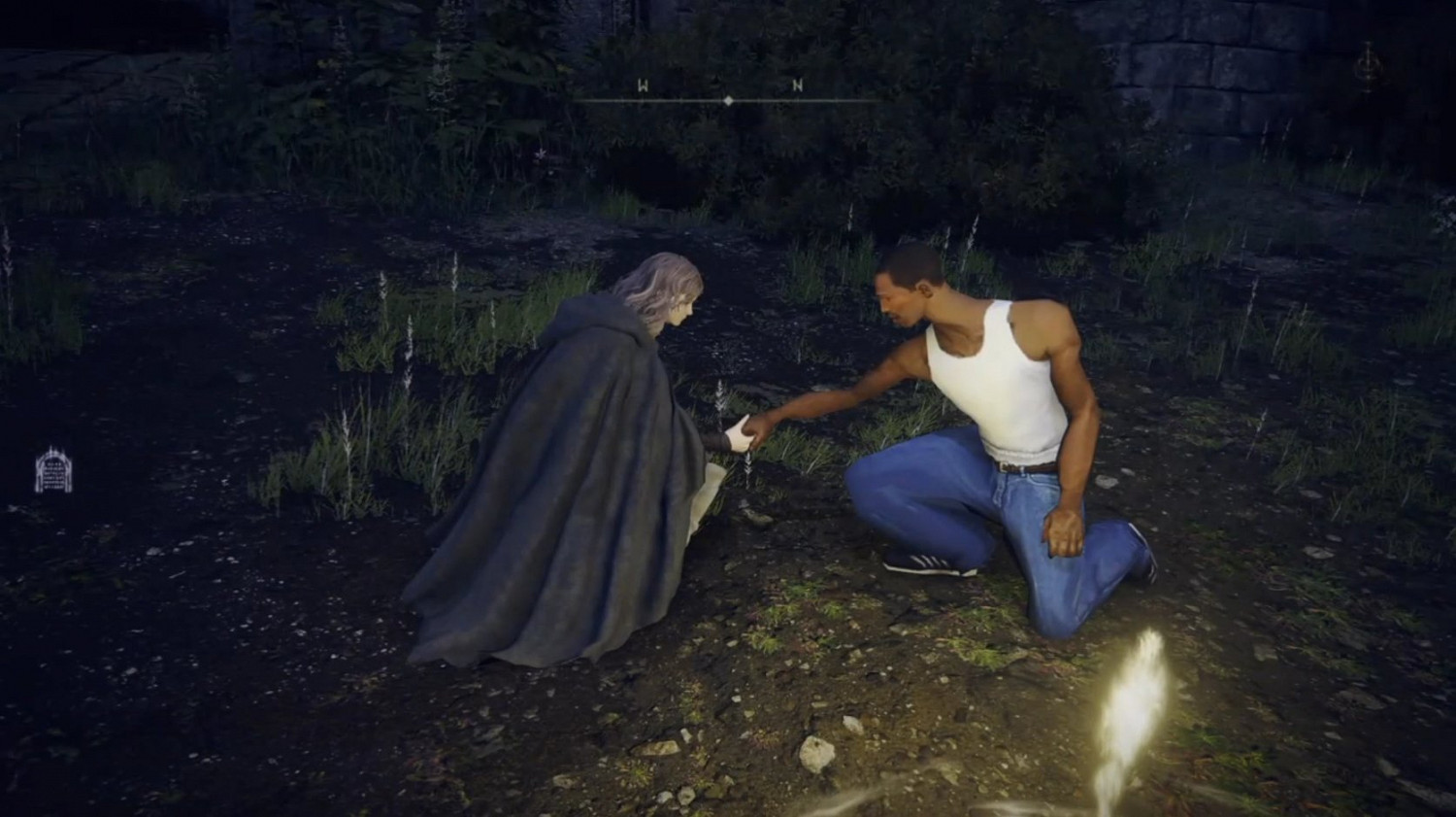 哦屑！聖安地列斯的CJ“參觀”老頭環