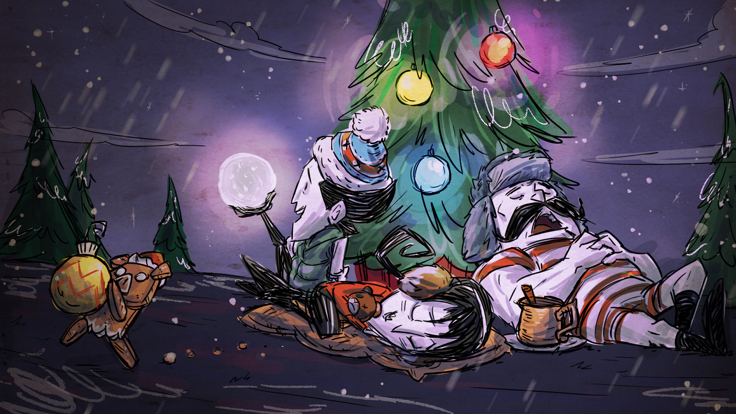 《饑荒：連線版》發佈新人物重做 冬季盛宴已上線