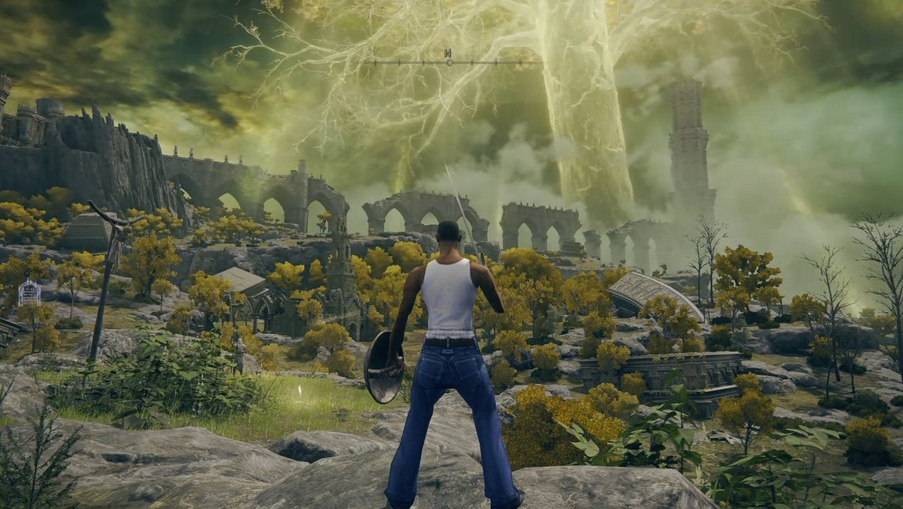 哦屑！聖安地列斯的CJ“參觀”老頭環