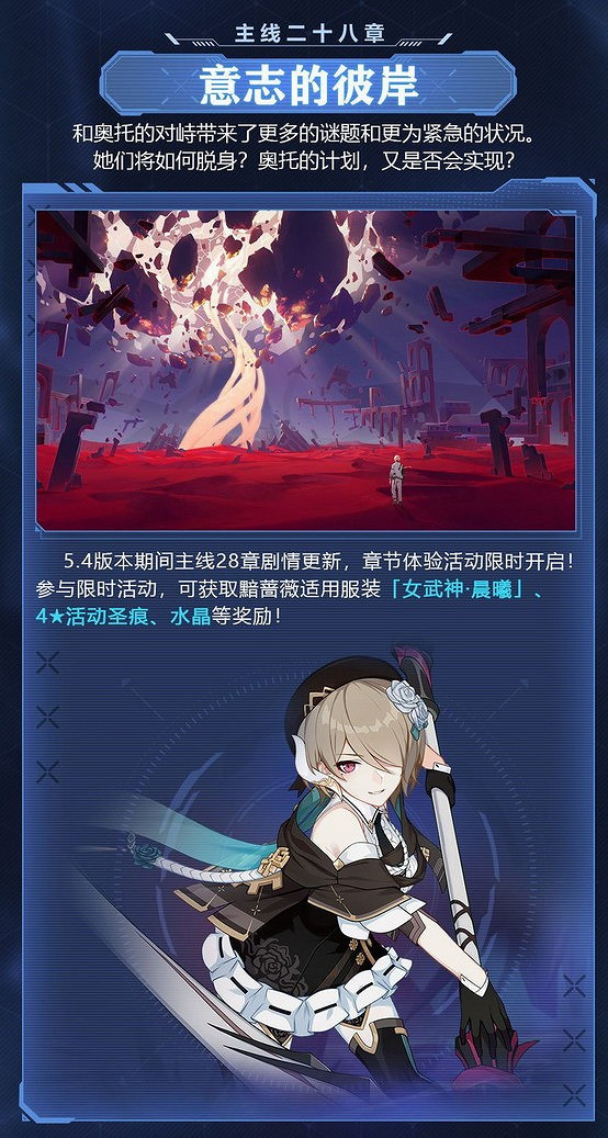 蒸汽平台《崩壞3》5.4版更新 彼岸銀翼開啟 蒸汽平台《崩壞3》5.4版更新 彼岸銀翼開啟