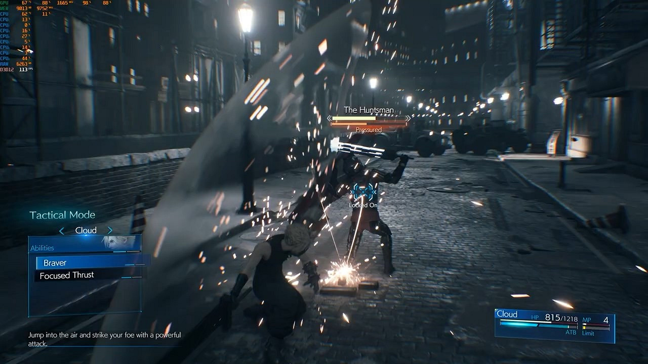 《太空戰士7：重製版過渡版》最高畫質設定展示影片