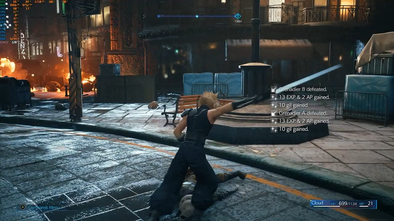 《太空戰士7：重製版過渡版》最高畫質設定展示影片