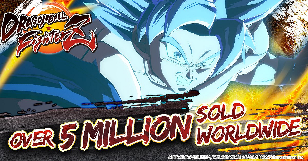 萬代：《七龍珠FighterZ》全球銷量已超500萬套