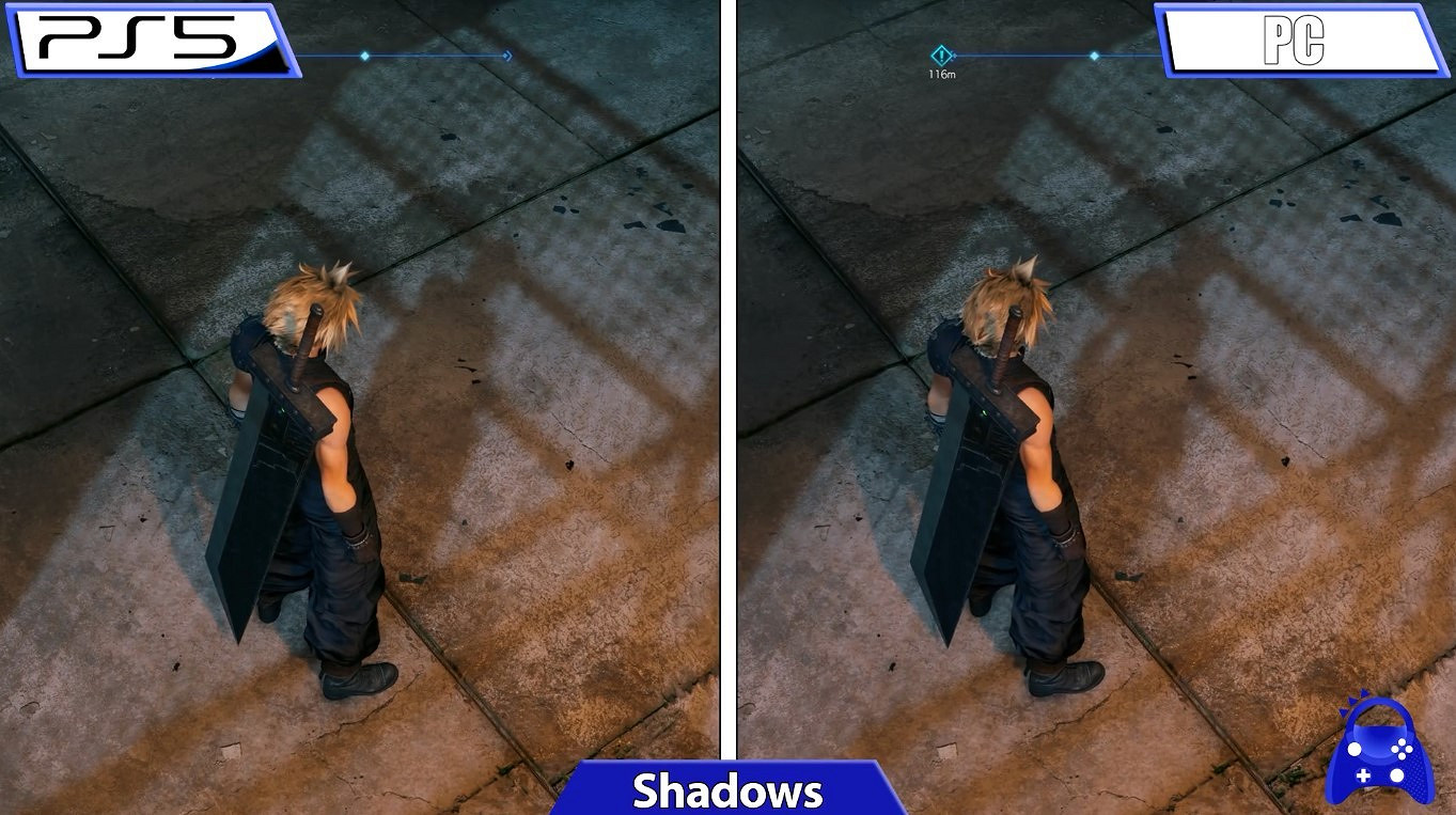 PC版3080《太空戰士7:重製版》與PS5畫面對比 基本一致 PC版3080《太空戰士7:重製版》與PS5畫面對比 基本一致