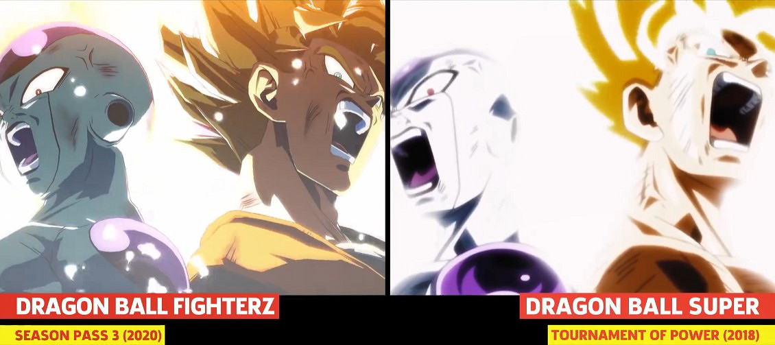 《七龍珠FighterZ》自在極意功悟空、卡芙拉與動畫對比