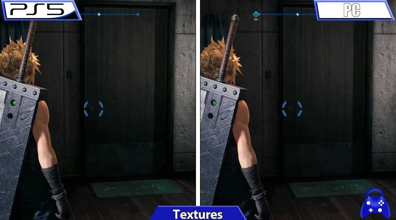 PC版3080《太空戰士7:重製版》與PS5畫面對比 基本一致 PC版3080《太空戰士7:重製版》與PS5畫面對比 基本一致