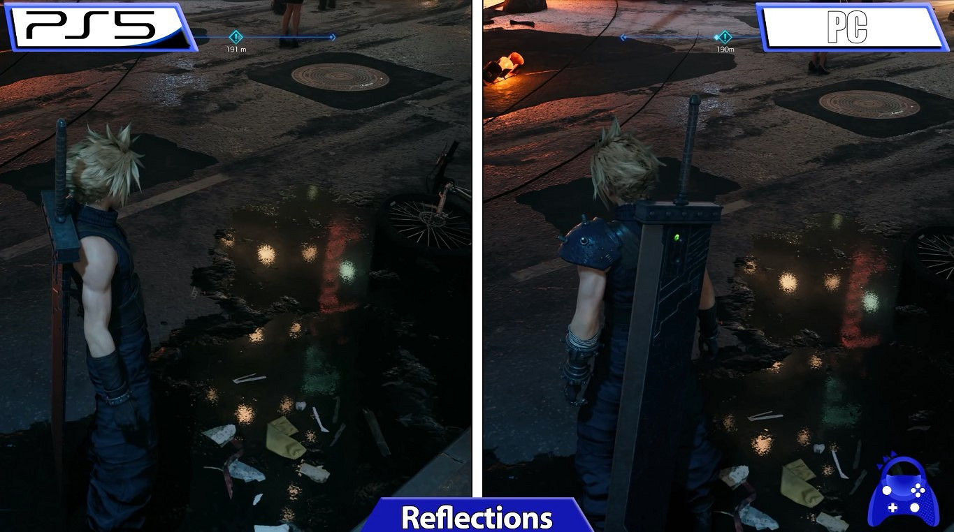 PC版3080《太空戰士7:重製版》與PS5畫面對比 基本一致 PC版3080《太空戰士7:重製版》與PS5畫面對比 基本一致