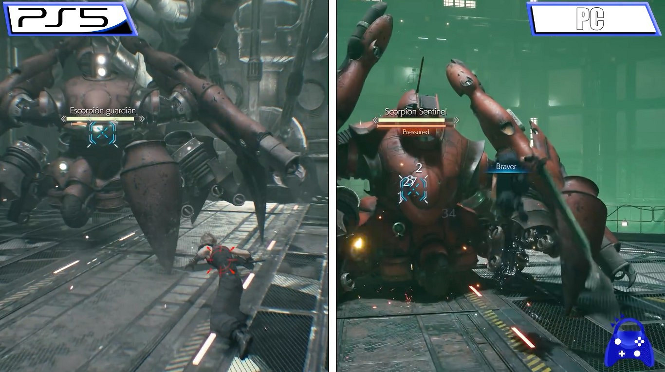 PC版3080《太空戰士7:重製版》與PS5畫面對比 基本一致 PC版3080《太空戰士7:重製版》與PS5畫面對比 基本一致