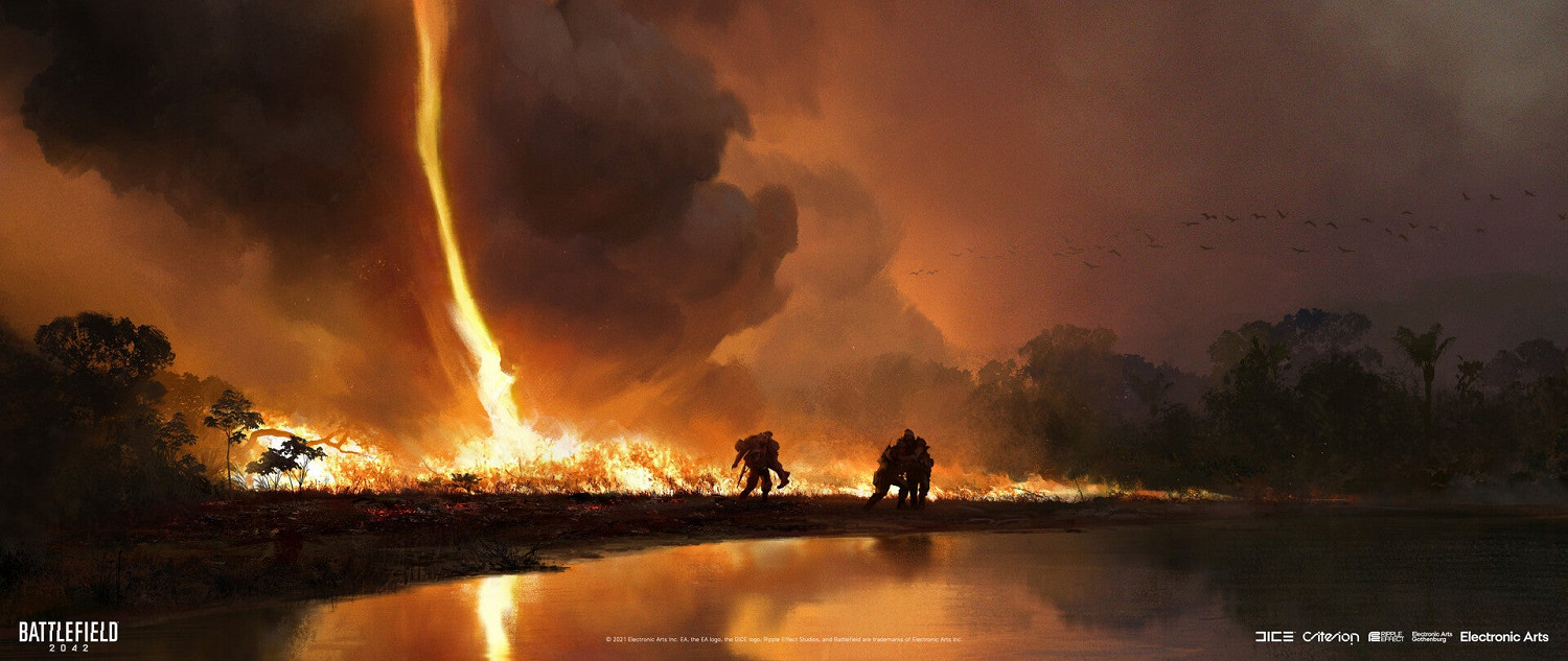 傳《戰地風雲2042》原本有地震、海嘯和火龍捲風等更多自然災害 傳《戰地風雲2042》原本有地震、海嘯和火龍捲風等更多自然災害