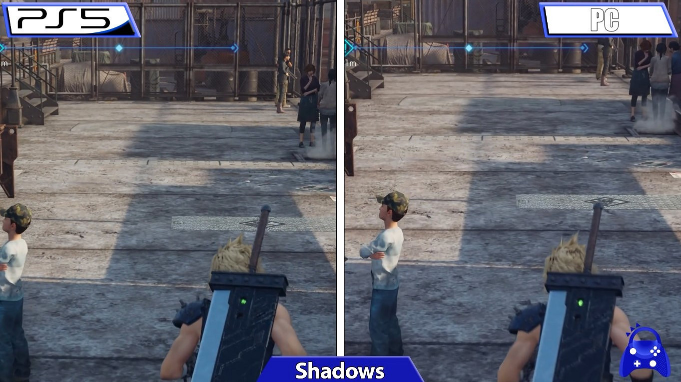 PC版3080《太空戰士7:重製版》與PS5畫面對比 基本一致 PC版3080《太空戰士7:重製版》與PS5畫面對比 基本一致