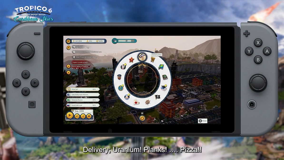 《海島大亨6》DLC “加勒比海的天空” Switch版預告 現已上線eshop