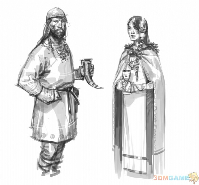 《旗幟的傳說》原畫欣賞：最精美的遊戲藝術品