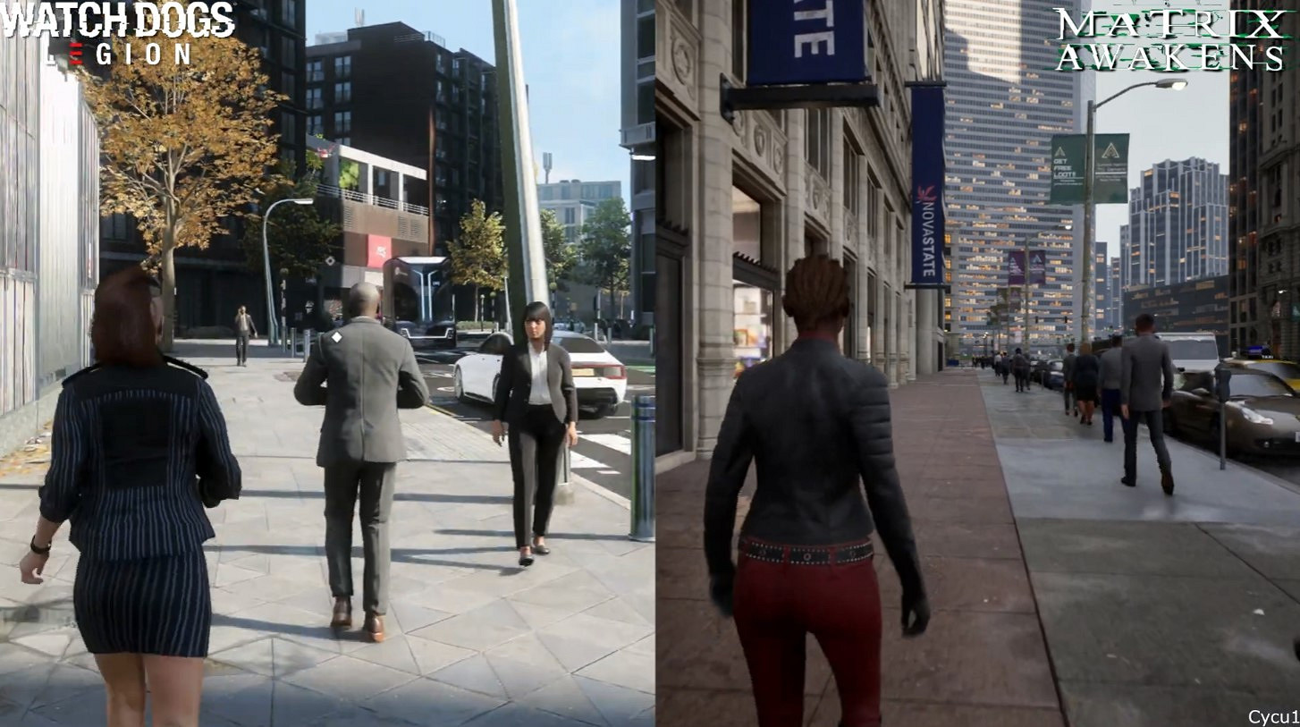 《看門狗：軍團》vs《駭客任務：覺醒》開放世界/光追對比