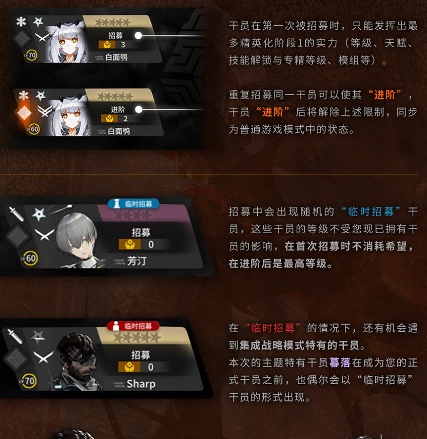 《明日方舟》傀影肉鴿玩法介紹 內建戰略傀影與猩紅孤鑽 《明日方舟》傀影肉鴿玩法介紹 內建戰略傀影與猩紅孤鑽