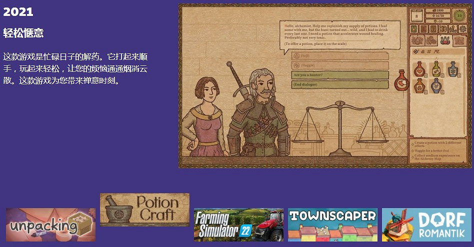 Steam大獎提名公布 《2077》《惡靈古堡8》年度最佳提名