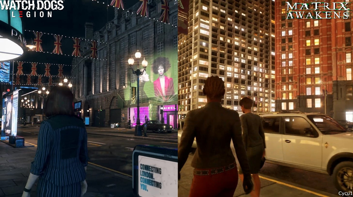 《看門狗：軍團》vs《駭客任務：覺醒》開放世界/光追對比