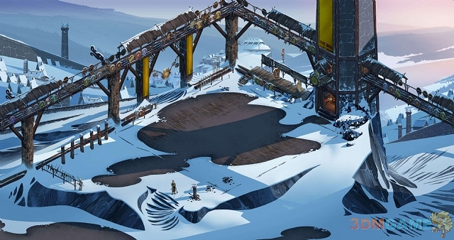 《旗幟的傳說》原畫欣賞：最精美的遊戲藝術品